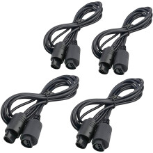 4 Pack 6Ft N64 Controller Extension Cable Cord for  64 N64 Controller