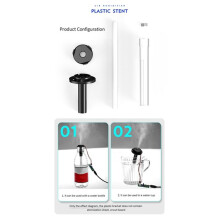 8 PièCes Support en Plastique de PulvéRisation D'Atomisation USB  Humidificateur Bricolage ExpéRience Support D'Atomisation Ultrasonique Sans
