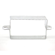 Fence Panel Security Brackets for Concrete or Wooden, Pack of 10, Posts Fits 4? x 4? Posts Strong Galvanised Steel Predrilled with 20 Screws