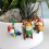 Dwergenset, Drie en Drie Klimladderornamenten, Bloempothangerdecoraties 3