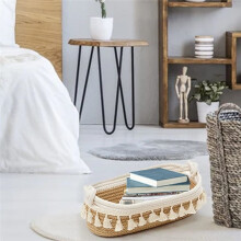Toilet Paper Storage Basket Bathroom, Woven Storage Basket for Toilet Tank Top Boho Decor, Decorative Storage Baskets