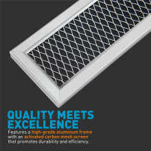 For GE WB02X11550, JX81L, 5304464577 Microwave Recirculating Charcoal Filter for GE, Hotpoint (4-Pack)