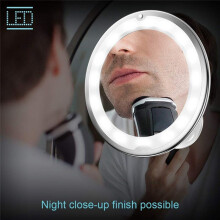 10X Magnifying Mirror with Light Makeup Mirror with Lights Dimmable LED Makeup Mirror for Bathroom Bedroom, Hotel