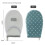 Garment Steamer Ironing Gloves,Standing Ironing Machine,Handheld Garment Steam Engine Board Gray 7