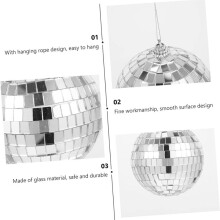4 cm Spiegelkugel, -Diskokugel, Hängekugel für Hochzeiten, Laserkugel Aus Schaumstoff, für Bars und KTV