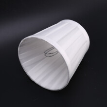 Modern European Style Droplight Wall Lamp Candle Chandelier Lamp Shade 6 Pcs Set (Solid White)