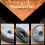 Angle Grinder M14 Locking Plate Chuck for SDS Quick-Release Nut Clamping 115/125/150/180/230mm Flange Nut Set 7
