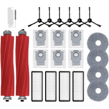 24Pcs Qrevo S Accessories Kit Replacement for Qrevo S/Qrevo /Qrevo Pro Robot Vacuum Cleaner Parts