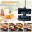 Double-Sided Sandwich Pan Non-Stick Foldable Grill Frying Pan for Breakfast Machine Pancake Maker Bread Toast 2
