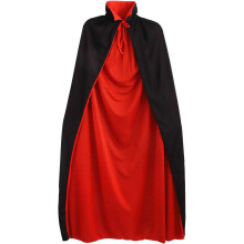 (Cape, 90cm) Vampire Halloween Cloak With Cap For Cosplay Party Costume Stage Performance