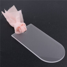50Pcs Frosted Acrylic Wedding Card Decor Acrylic Name Tag Arch Blank Wedding Decoration Seating Cards DIY Place Card A