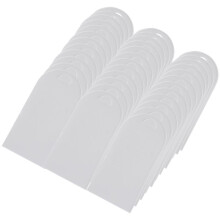 50Pcs Frosted Acrylic Wedding Card Decor Acrylic Name Tag Arch Blank Wedding Decoration Seating Cards DIY Place Card B
