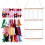 Espositore per Accessori per Capelli, Fiocchi per Capelli, Organizer per Gioielli per Ragazza, Supporto per Elastici da Appendere, Decorazione da 4