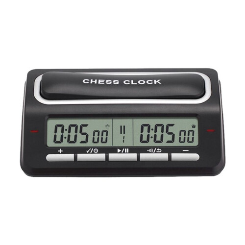 Stopwatch Board Clock Professional Digital Chess Clock Battery Powered Multifunctional  for Training Teaching 1