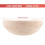Round Set,2 Yeast Baskets for Bread and Bread Dough, Banneton Proofing Basket with Linen Inserts,Dough Scraper Set Round 7