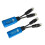 1pair RJ45 Splitter Combiner UPOE Cable,POE Adapter Cable Connectors,for Two POE Camera Use One Net Cable 2