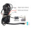 Motorcycle Spotlight Cable and  Control Low  High  12V 24V Strobe CNC Wired 6