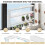 Expandable Window Shelf for Plants Kitchen Sink Organizer Stackable Narrow Shelves Kitchen Countertop Holder Mesh Design 4