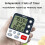 Digital Dual Kitchen Timer,3 Channels Count /Down Timer,Cooking Timer,Large Display,Loud Volume Alarm and Flashing 5
