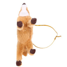 10 Pieces of Stuffed Animal Decoration Woodland Furry Animal Ornaments Hanging Fur Christmas Ornament Decoration