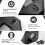 -Timer Kitchen Timer Gravity Sensor Flip Meditation Timer for  Management and Countdown 5-15-25-45 Min(Black) 3