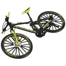 1:10 Alloy Cykel Modell Diecast Metal Finger Mountain Bike Downhill Bike Vuxen Samlarobjekt Barnleksaker, GröN