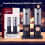 Rechargeable Electric Salt and Pepper Grinder Set with Double Charging Base, USB Cable, Automatic Salt Pepper Grinder 6