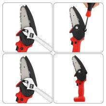2 Pieces 4 Inch  Chainsaw Guide Plate Replacement Guide Bar for 4 Inch Electric Chainsaw Parts Accessories