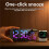 RGB Color Changing Digital LED Clock Mirror Table Clock Wall USB Clock Watch with Temperature Date Week 4