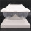 Solar Post Cap Lights Outdoor - 2 Pack 2 Modes Solar Deck Fence Lights, IP65 Waterproof Solar Powered Light Posts White 4