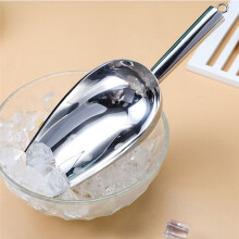 Pelle à Glace en Acier Inoxydable, Petite Cuillère à Bonbons en Métal pour Cuisine, Bar, Fête, Mariage S