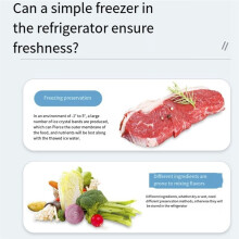 Scelleuse Sous Vide Portable Rechargeable par USB, avec 10 Sacs Réutilisables, Idéale pour la Cuisine, le Barbecue et les Voyages