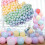 BalõEs de Festa Coloridos em Tons PastéIs, Pacote de 100, 10 Polegadas, Macaron, BalõEs Arco-íRis Variados para DecoraçãO de Festa de Chá de 4