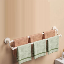 Badetuchhalter mit Zwei Stangen - Handtuchhalter Aus Edelstahl für Badezimmer. Robuster Handtuchhalter mit Zwei Stangen für die Wand