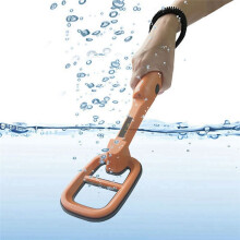 GT120 Handheld Diving Metal Detector Pinpointer Pointer Probe Waterproof Metal Pinpointing 4.2Inch Search Coil Red