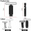 USB Clip Reading Light Folding Book Light Led Reading Light Portable Rechargeable Book Light 6 Brightness Dimmable White 5