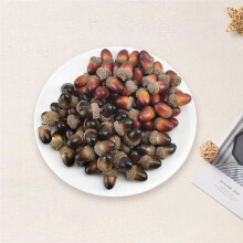 Artificial Acorns, Realistic Simulation Acorns for Fall Vase Filling Decoration, Crafts Wedding Thanksgiving Christmas B