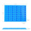 40 Cavity Rectangle Silicone Candy Molds Medium Narrow Caramel Protein Bars Baking Pan Ice  Tray 6