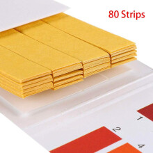10 Packs of PH 1-14 Test Indicator 800 Litmus Paper Scale Test Lemon Juice Milk Liquid Detergent Kit