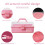12in Three-Layer Multipurpose Storage Box, Folding Tool Box/Art & Crafts Case/Sewing Supplies Organizer 5