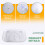 360 Rotating Lazy Susans for Refrigerator Rectangular Fridge Organizer Cabinet Tray Refrigerator Organizers and Storage 4