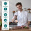Electric Salt and Pepper Grinder Set with Digital Display,Automatic Salt Pepper Mill Grinder Adjustable Coarseness 8