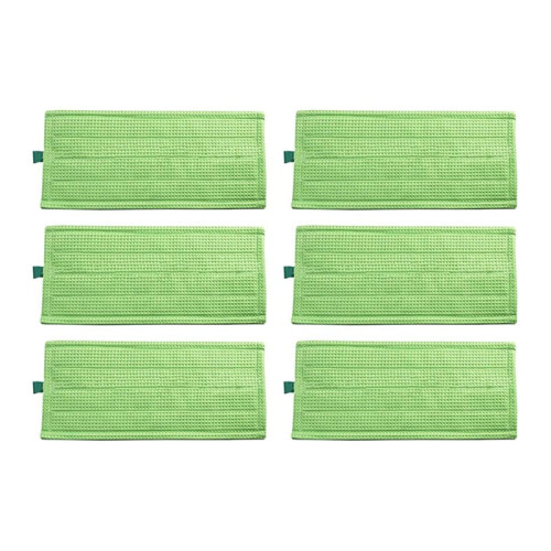 6PCS Mop Cloth for  Kobold SP600 MF600 Vacuum Cleaner Replace Microfiber Cleaning Cloths Reusable Washable