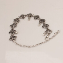 (Flower) 5 Styles Women Ankle Bracelet Anklet Foot Jewelry Chain Beach Heart Gifts Love