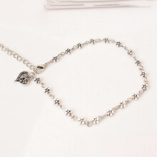 (PlumBlossom) 5 Styles Women Ankle Bracelet Anklet Foot Jewelry Chain Beach Heart Gifts Love