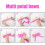 Double Sided Bow Maker for Ribbon, Bow Maker Wooden Wreath Bow Maker Tool Durable Portable Bow Tie Machine 6