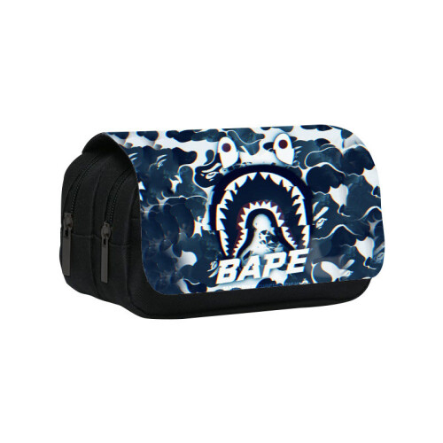 (Style23) Student Sprayground Printed Single Double Lightweight Stationery Bag Storage