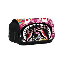 (Style16) Student Sprayground Printed Single Double Lightweight Stationery Bag Storage