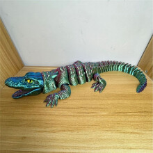 Raumdekoration, 3D-Gedruckt, Alligator-Gelenk, Beweglich, Geschenke, Drehbar, für Büro, Zuhause, Schreibtisch, Dekoration, Kunsthandwerk