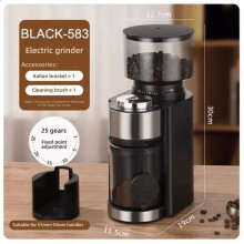 ElectricGrinder Coffee Bean Grinder Coffee Bean Grinding Household CoffeeMachine Pulverizer Commercial CoffeeMaker(EU),B